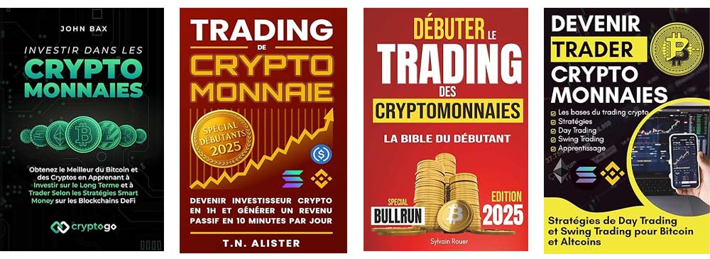 ouvrages pour les débutants en trading cryptos